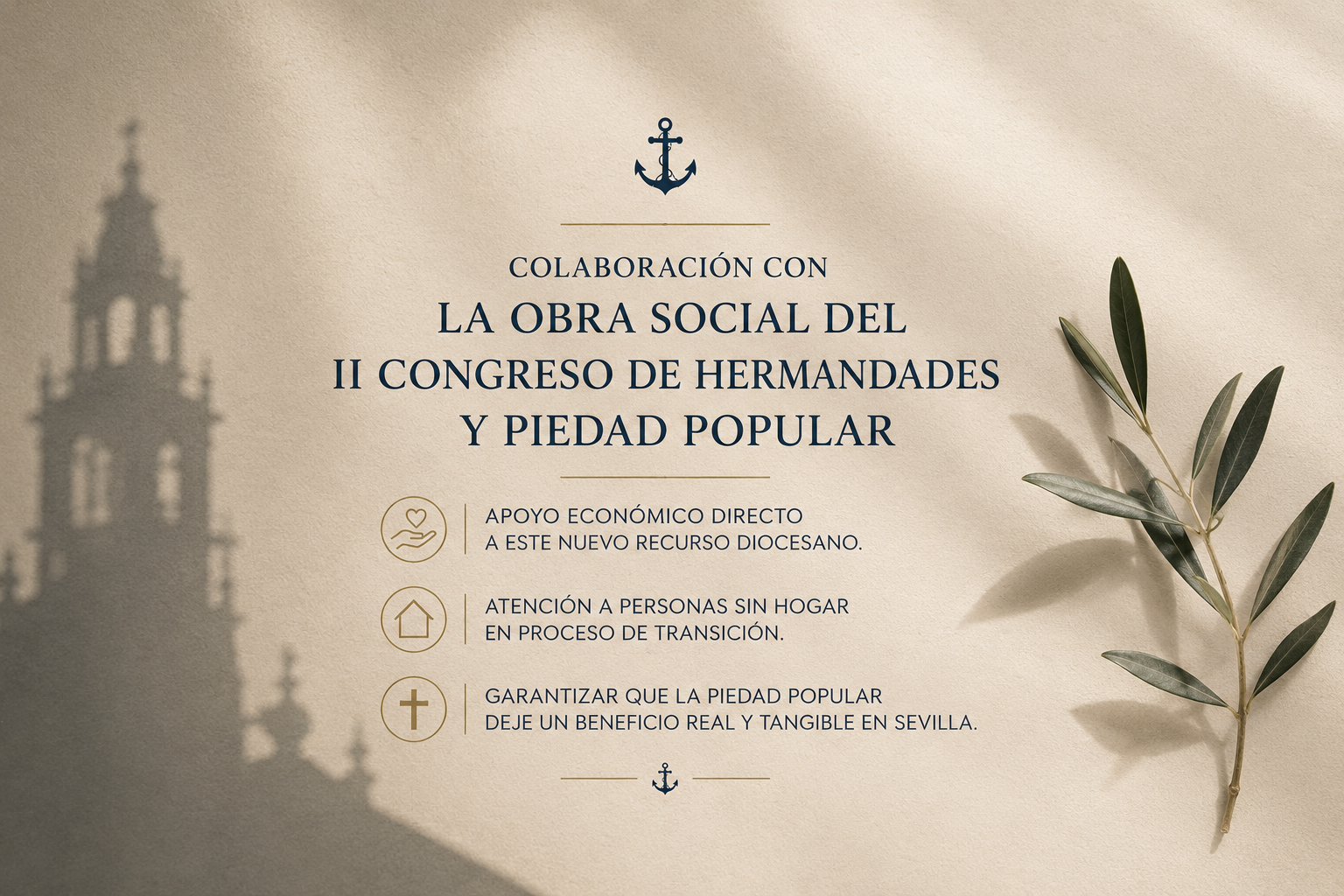 Obra Social del II Congreso de Hermandades y Piedad Popular