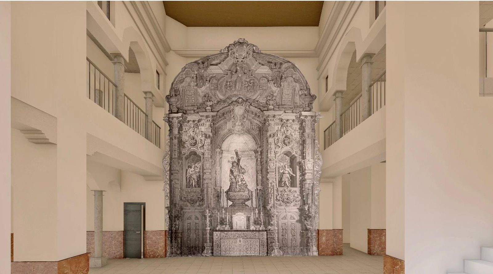 Culminación del enriquecimiento patrimonial de la Capilla de los Marineros